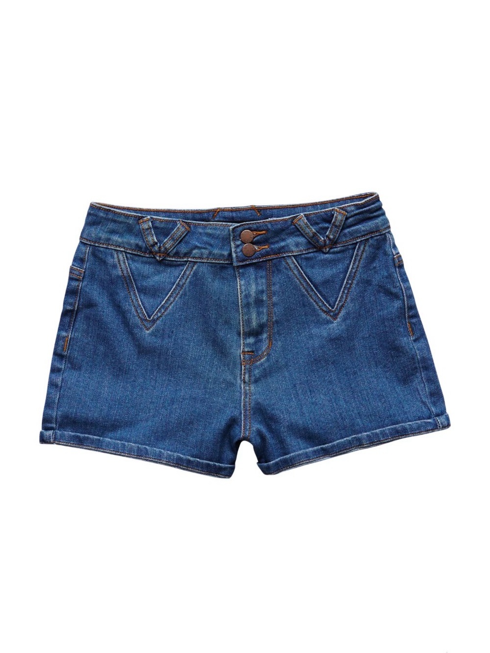 Erin Wasson Blue Denim Jean Shorts